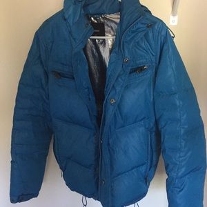 Blue Winter Jacket Bossini (Down Filling)